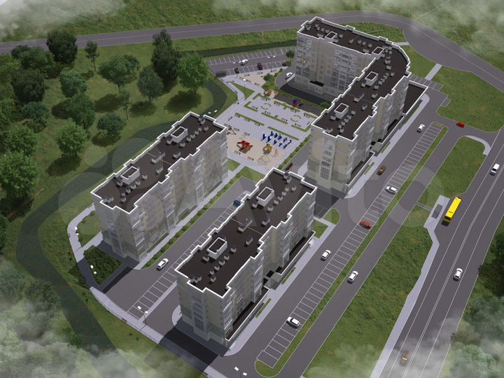 1-к. квартира, 40 м², 2/8 эт.