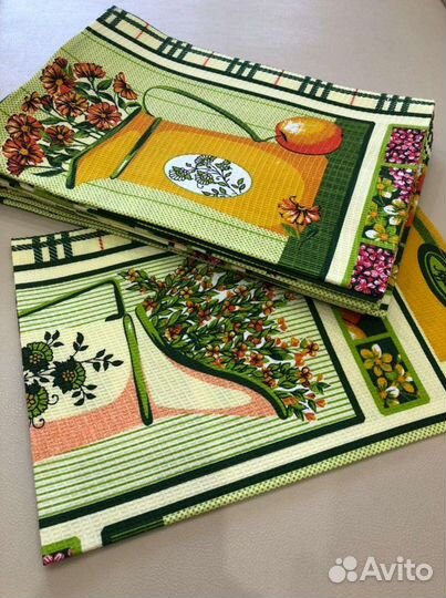 Полотенце вафельное Новое в ассортименте