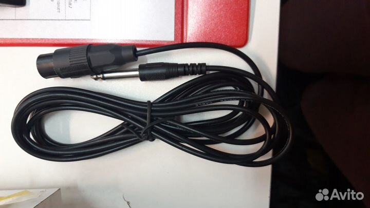Кабель для микрофона XLR-jack 6,5 мм в пакете
