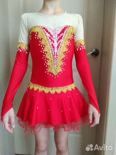 Платье для фигурного катания 142-146