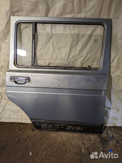 Задняя правая дверь Нива Ваз 2131 LADA пятидверка
