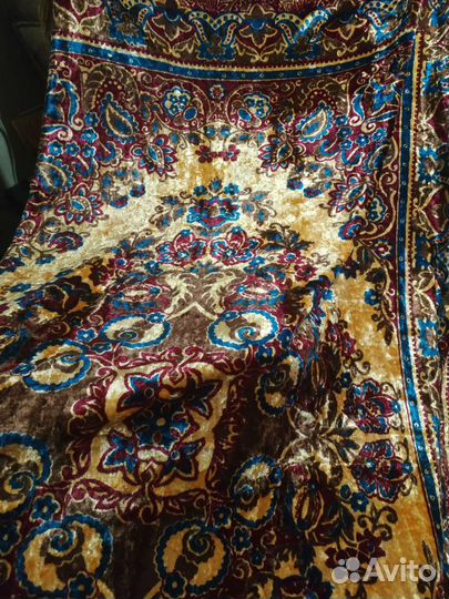 Покрывало плюшевое СССР