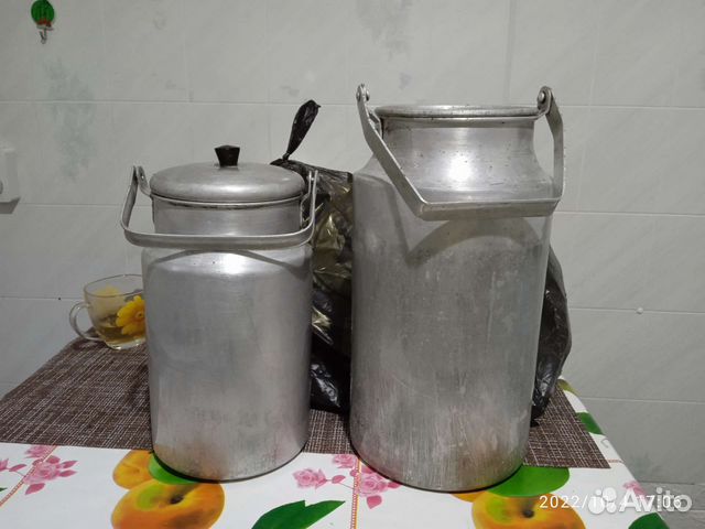 Алюминиевые бидоны 2л и 5 л