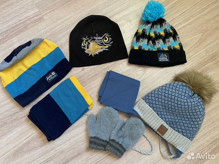 Шапки детские для мальчиков 52