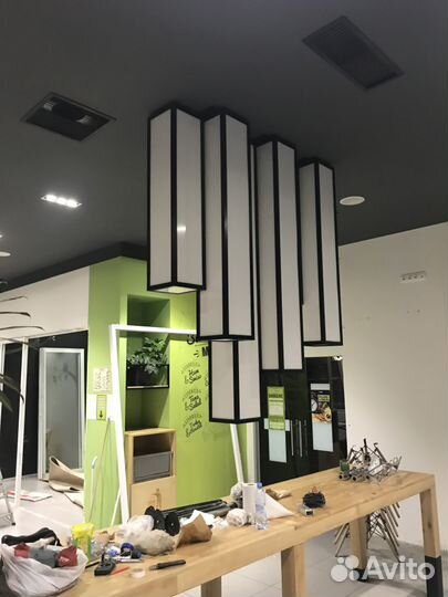 Люстра декоративная большая