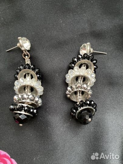 Бижутерия серьги италия