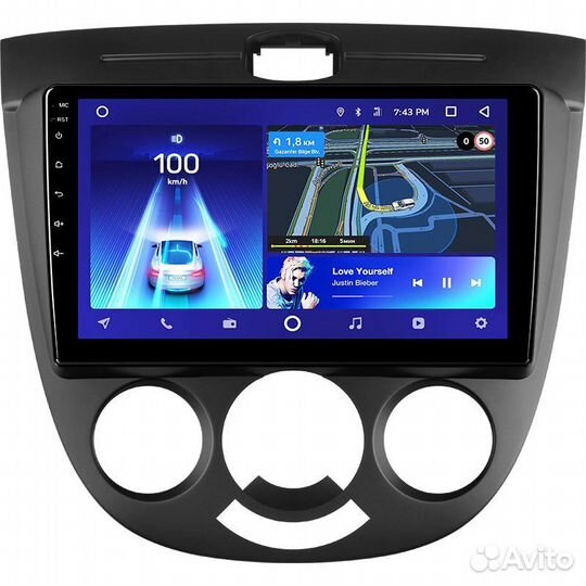 Android магнитола на Chevrolet Lacetti