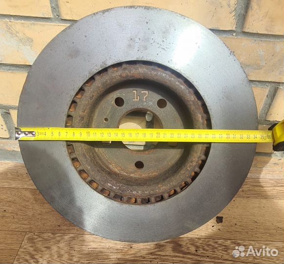 Тормозные диски audi a6 c7 перед и зад