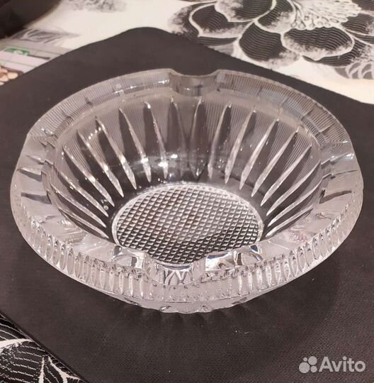 Пепельница хрустальная чсср