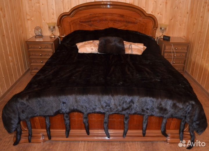 Норковый плед, плед из норки