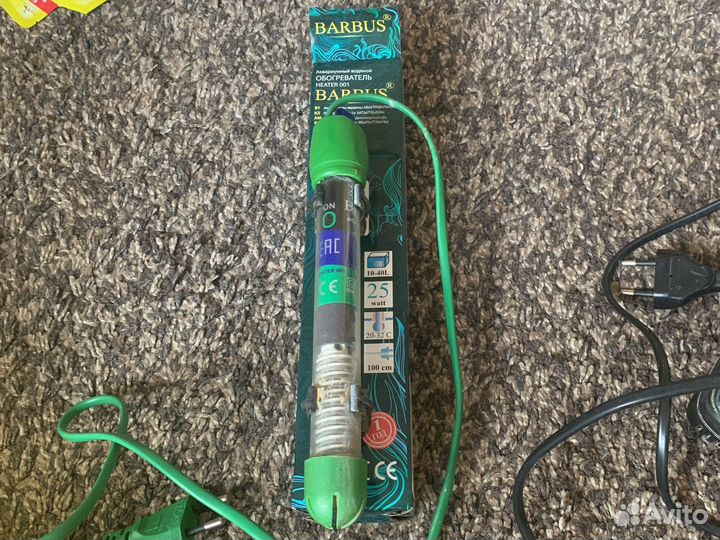 Обогреватель воды для аквариума Barbus