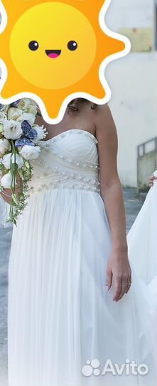 Свадебное платье размер 46