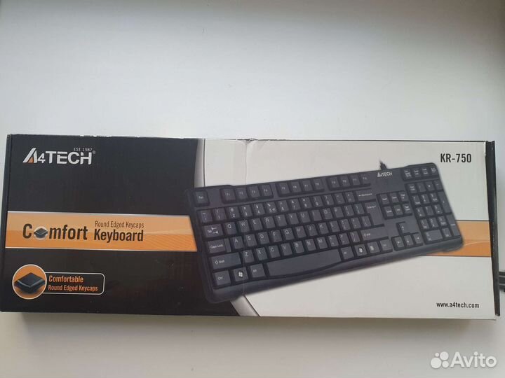 Новая в коробке. Клавиатура а4tech