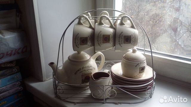 Редкий чайный сервиз Terracotta. Новый