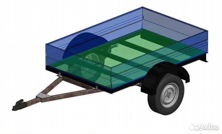 По частям прицеп с документами