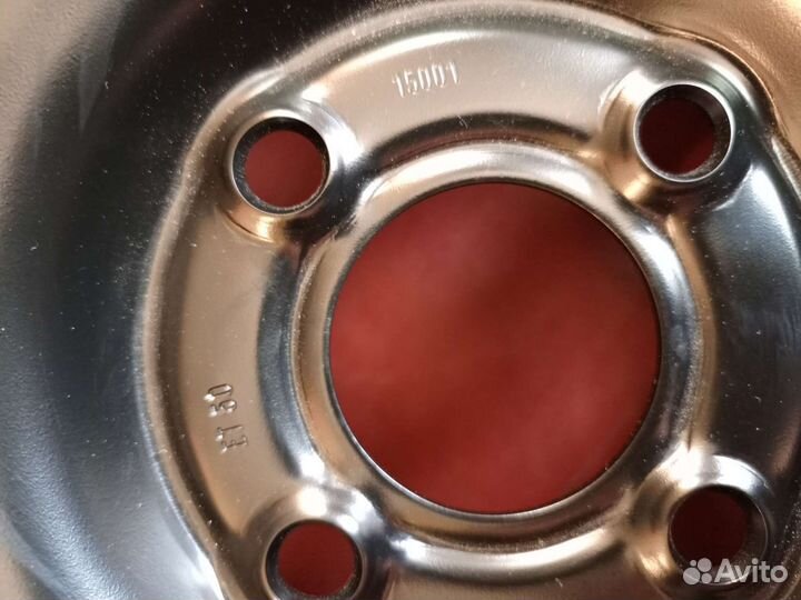 Штампованные диски r15 4 100