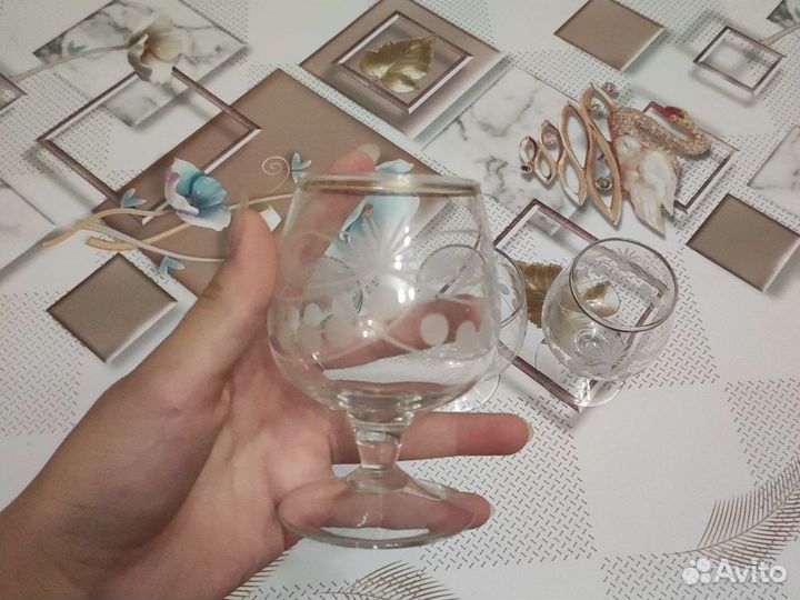 Хрустальные бокалы