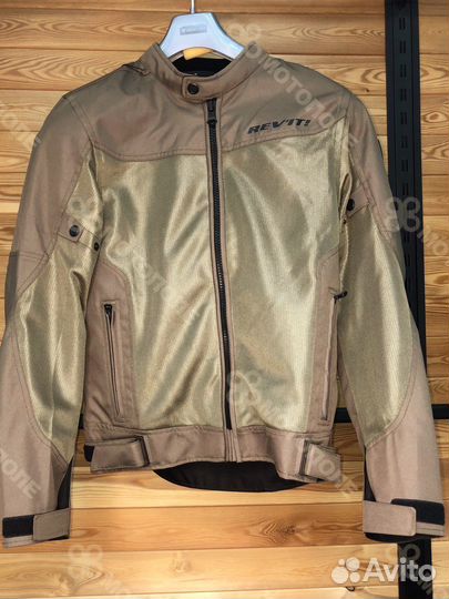 Текстильная мотокуртка revit Eclipse Green (M)