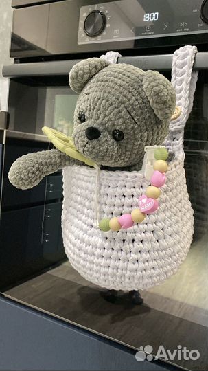 Корзинка на кроватку