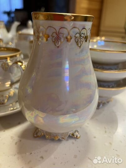 Чайный сервис фарфор Дулево