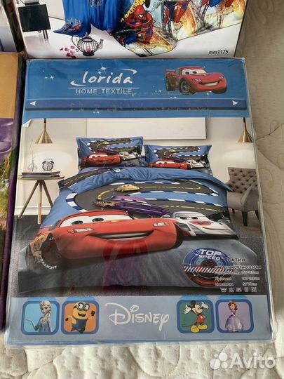 Детское постельное белье (новое)
