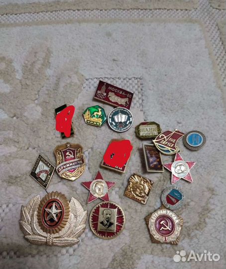 Значки СССР