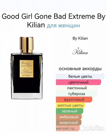 Good Girl Gone Bad Extreme By Kilian для женщин