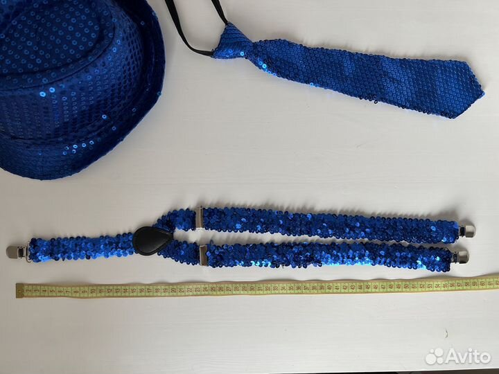 Шляпа, галстук и подтяжки для мальчика праздничный