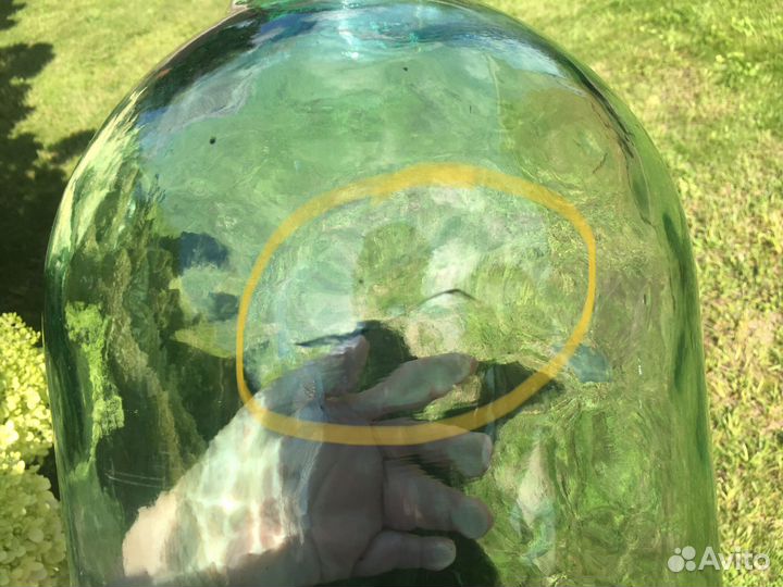 Стеклянная бутыль 10 литров