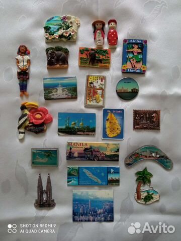 Магниты стран Азии, Южного полушария, Океании