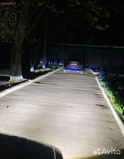 Лазерные туманки Hyundai Solaris