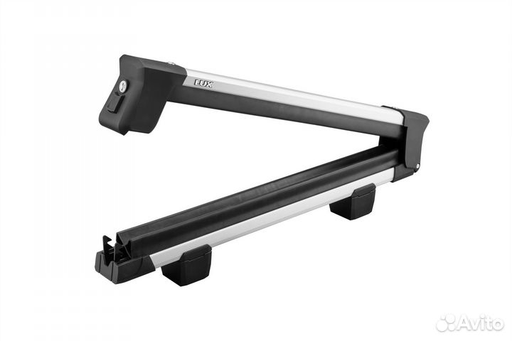 Багажник для перевозки лыж Lux Эльбрус 500 серый