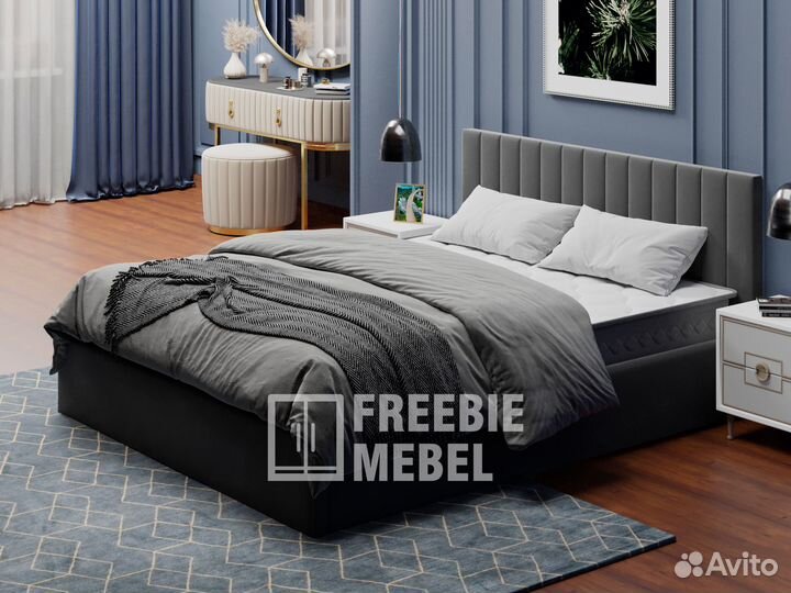 Кровать двуспальная 160*200 с матрасом