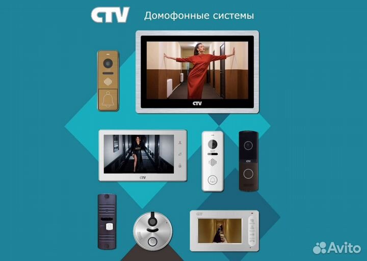 Видеодомофоны CTV