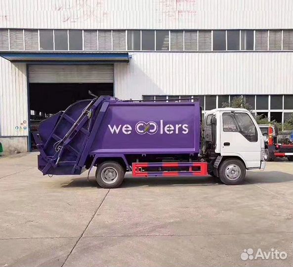 Мусоровоз с задней загрузкой