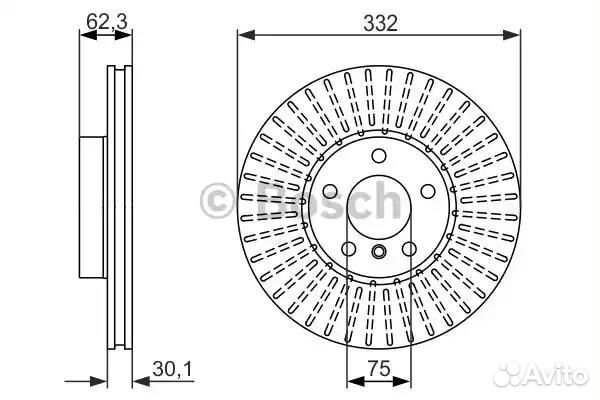 Диск тормозной