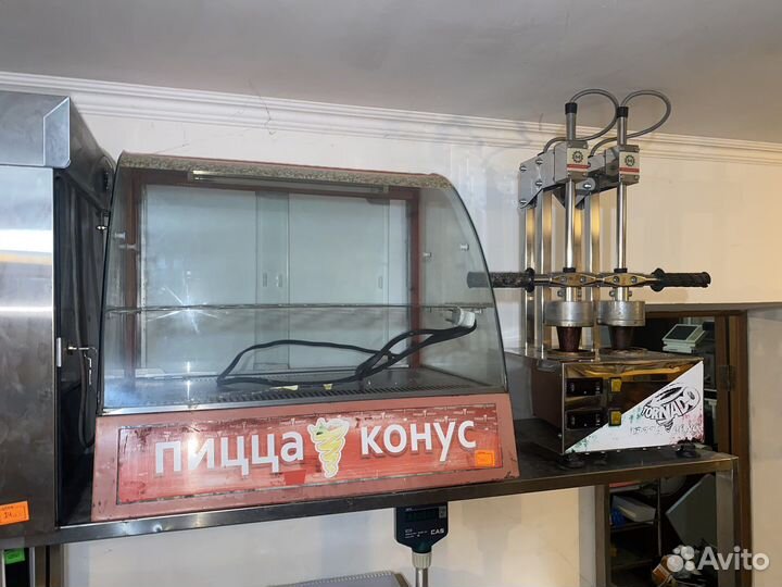 Пресс-печь для конусной пиццы