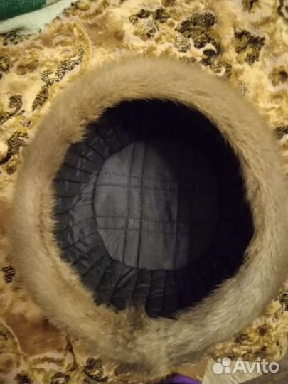 Шапка норковая женская