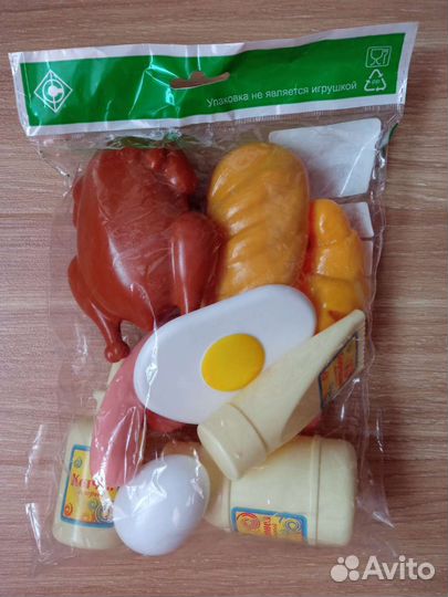 Набор продуктов игрушки для кукол