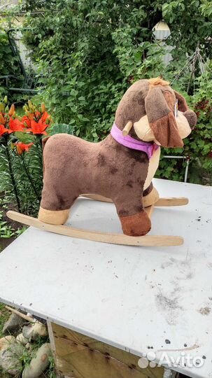 Качалка собака