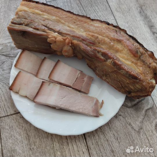 Сало горячего копчения