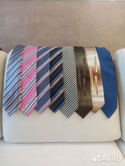 Галстуки шелк, полиэстер