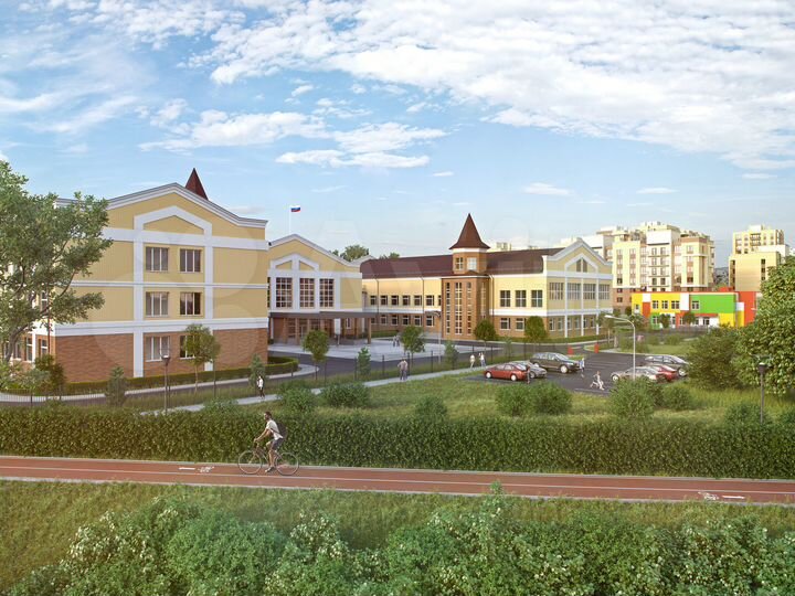 2-к. квартира, 65,8 м², 13/16 эт.