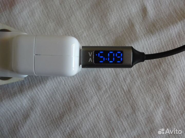 Кабель для iPhone с индикатором зарядки