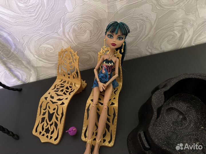 Monster high кукла Клео, набор из серии 13 желаний