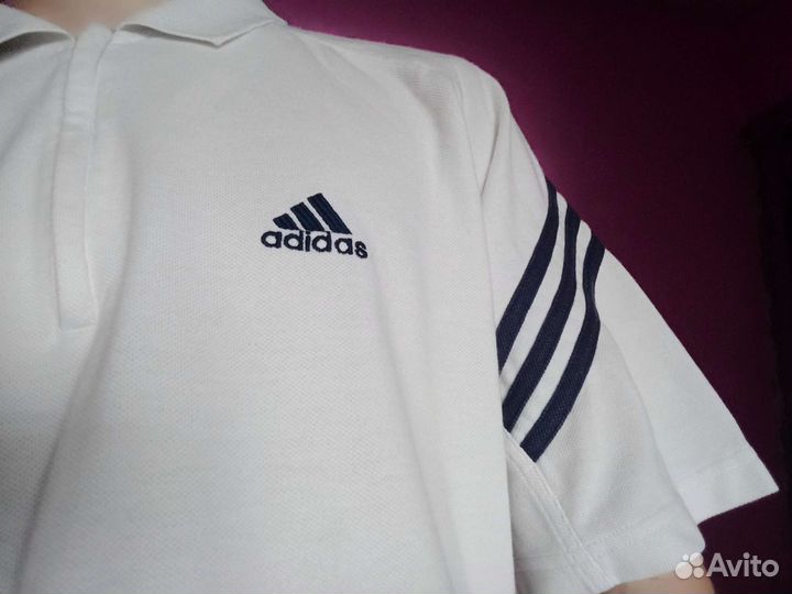 Polo adidas 90-е vintage