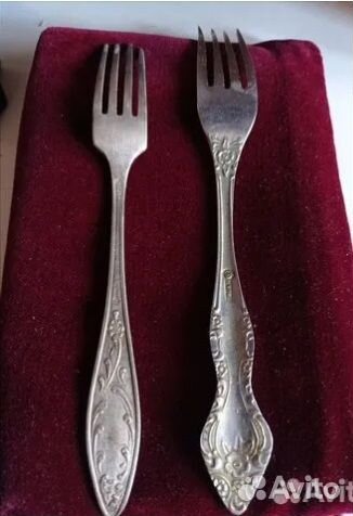 Вилки мнц десертная ложка нмц СССР