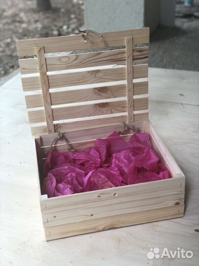 Кашпо,ящик для оформления подарков и сувениров