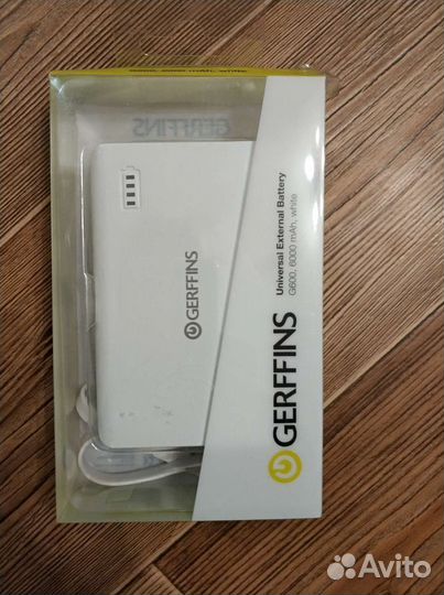 Power bank Внешний аккумулятор Gerffins G600