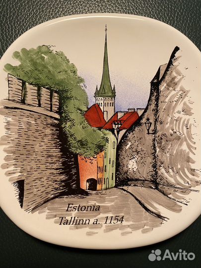 Тарелка настенная панно Эстония